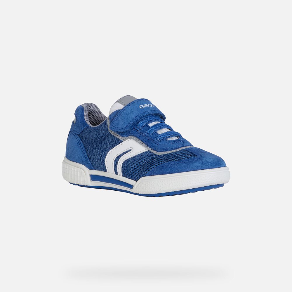 Geox Sneakers Blue Poseido - Geox Boys Shoes - HQMVJK812